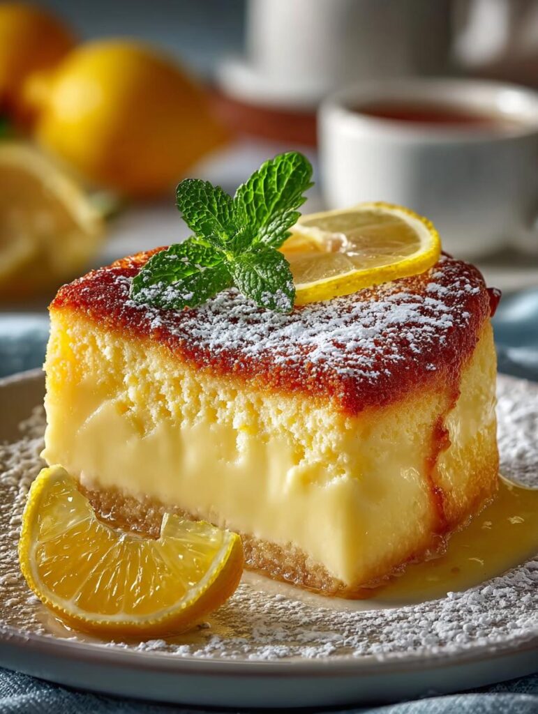 Grandmas Italian Lemon Custard
