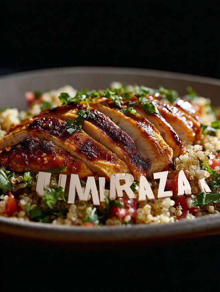 Greek Chicken Quinoa Salad