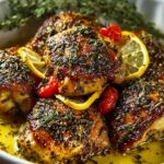 Greek Lemon Chicken Thighs