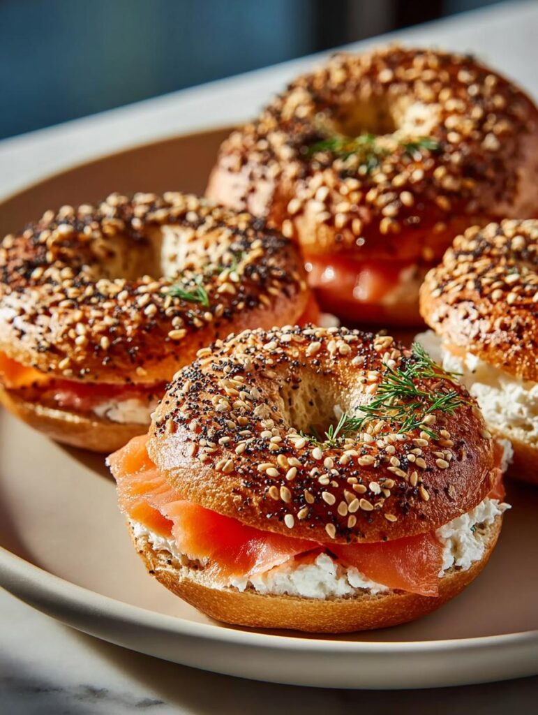 Greek Yogurt Bagels