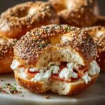 Greek Yogurt Bagels High