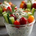 Greek Yogurt Ranch Veggie