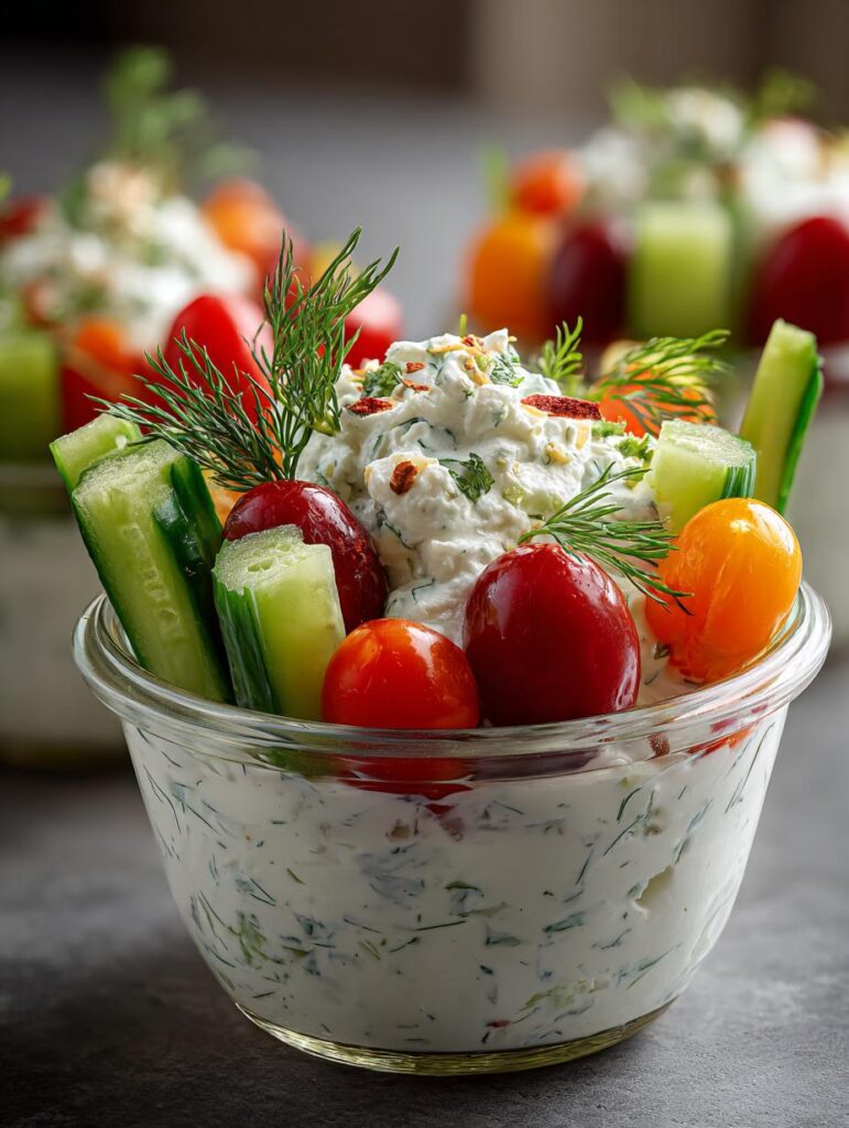 Greek Yogurt Ranch Veggie