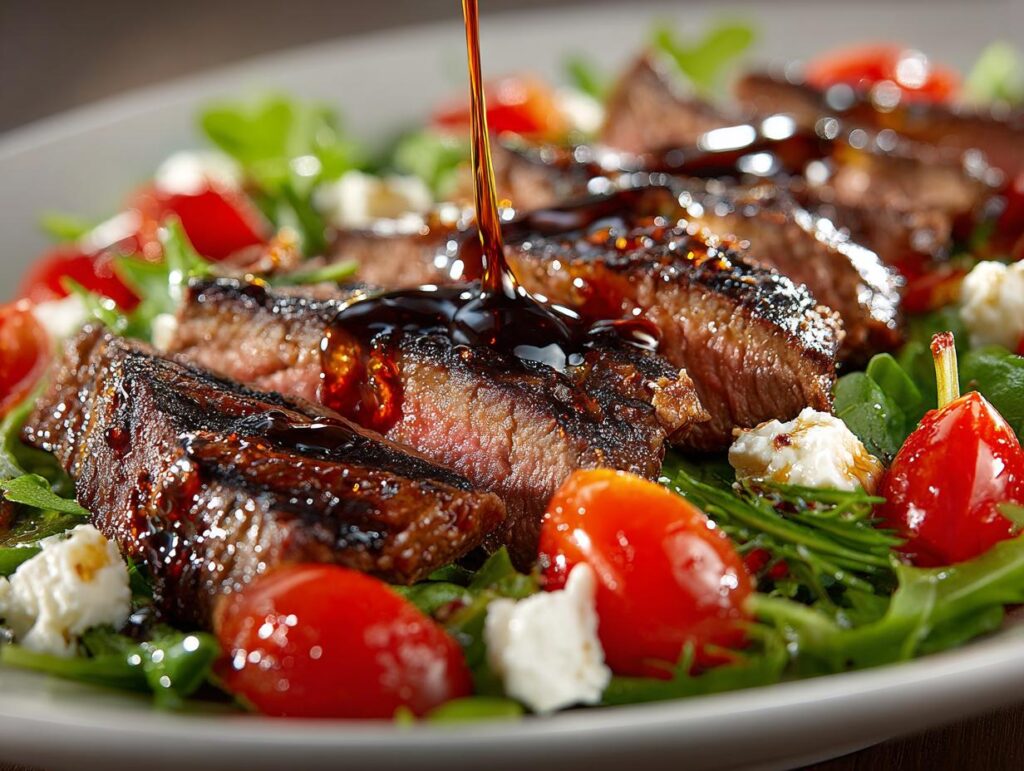 Grilled Balsamic Steak Salad