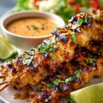 Grilled Chicken Satay with