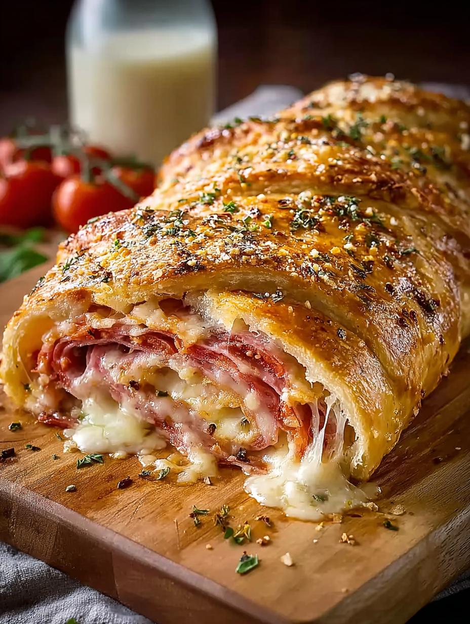 Delicious Ham Cheese Stromboli for Easy Dinner Nights 5 Delicious Ham Cheese Stromboli for Easy Dinner Nights - Ham Cheese Stromboli - main visual representation