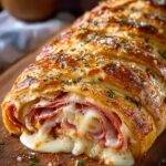 Ham Cheese Stromboli