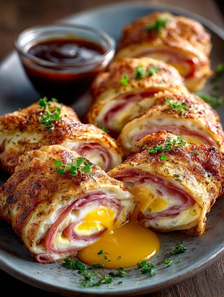 Ham Egg Cheese Roll