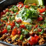 Healthy Turkey Taco Skillet