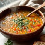 Hearty Red Lentil Soup