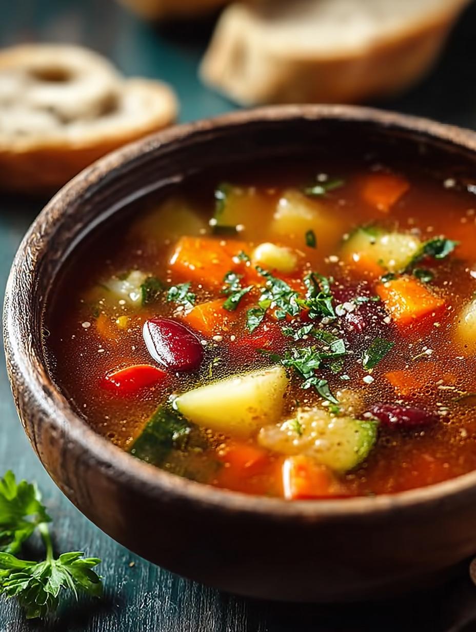 Hearty Vegetable Soup: 7 Comforting Variations - Hearty Vegetable Soup - additional detail