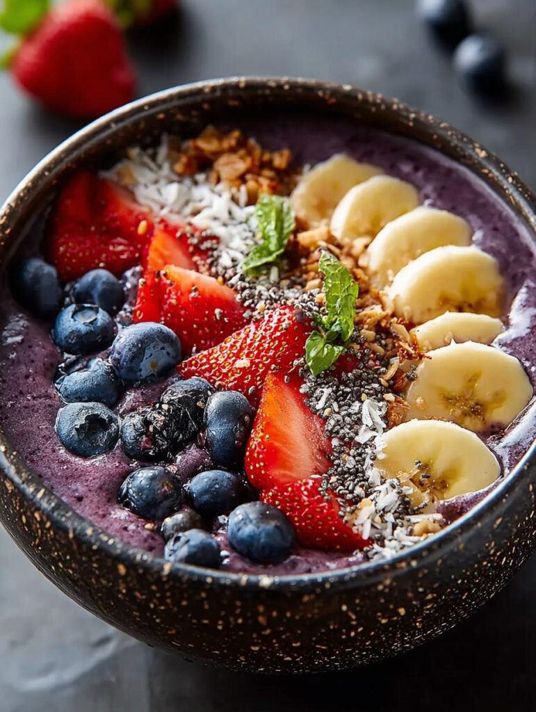 High Protein Acai Bowl