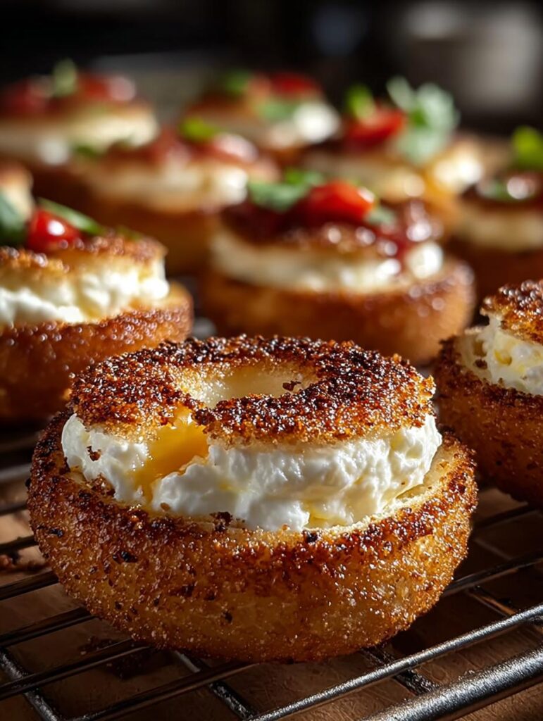 High Protein Bagel Bites