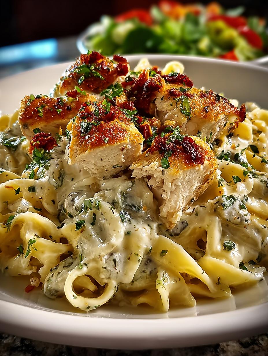 High Protein Chicken Alfredo: A Comforting 45-Minute Bake - High Protein Chicken Alfredo - main visual representation