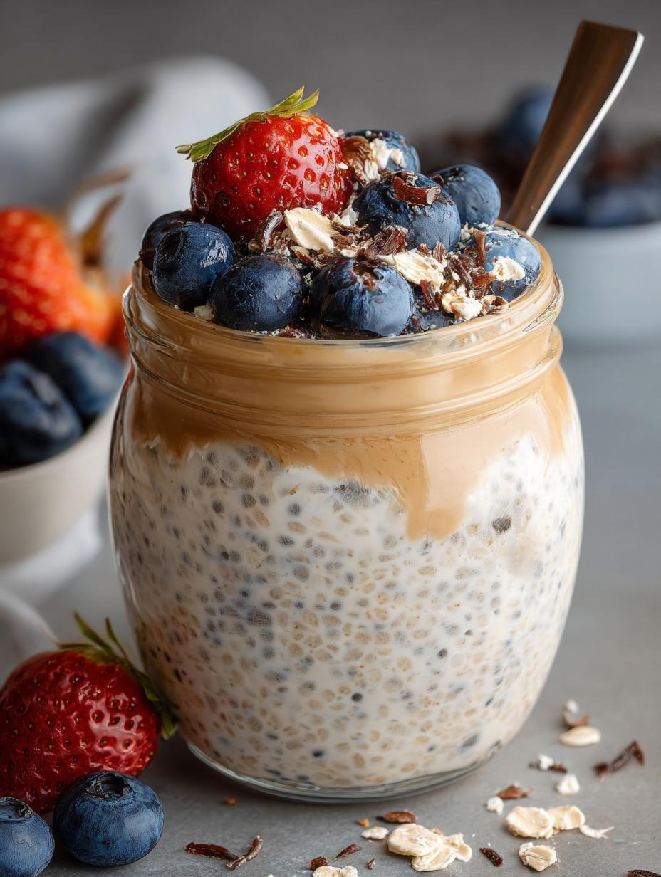 High Protein Overnight Oats: 35g Protein for Your Mornings 5 High Protein Overnight Oats: 35g Protein for Your Mornings - High Protein Overnight Oats - main visual representation