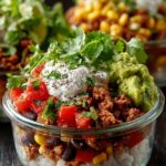 High Protein Taco Bowl