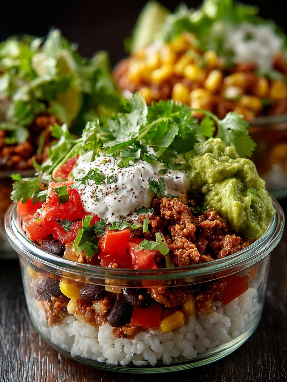 High Protein Taco Bowl
