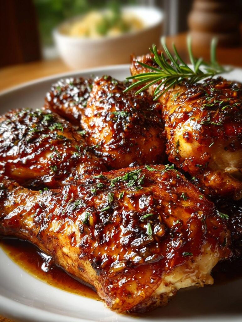 Honey Garlic Baked Chicken