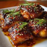 Honey Garlic Chicken Thighs