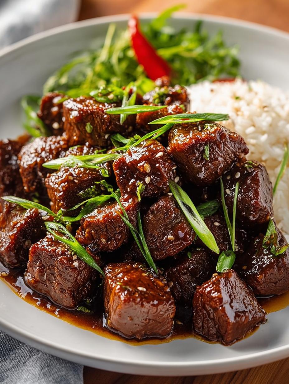 Delicious Honey Garlic Steak Bites Recipe to Savor - Honey Garlic Steak Bites - main visual representation