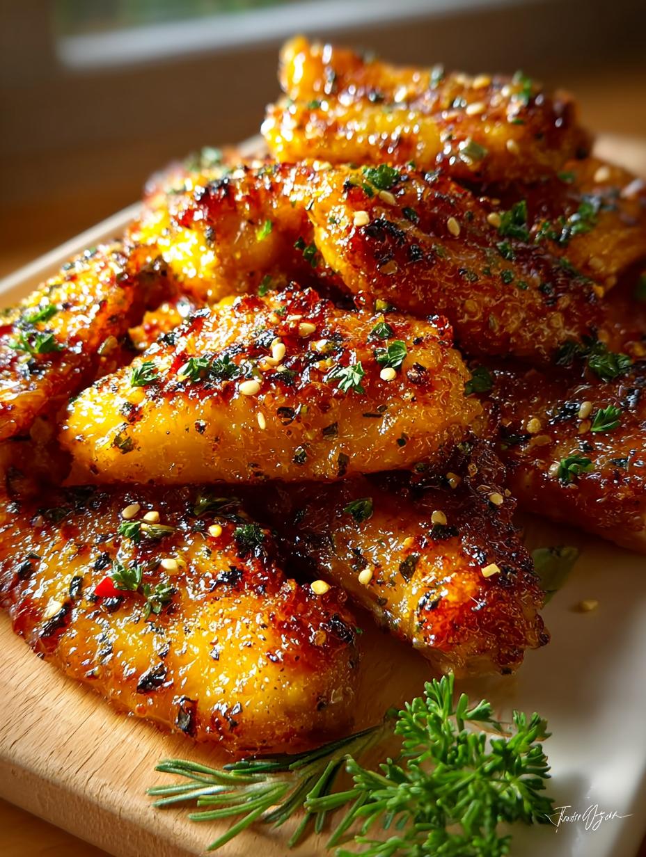 Honey Lemon Pepper Wings
