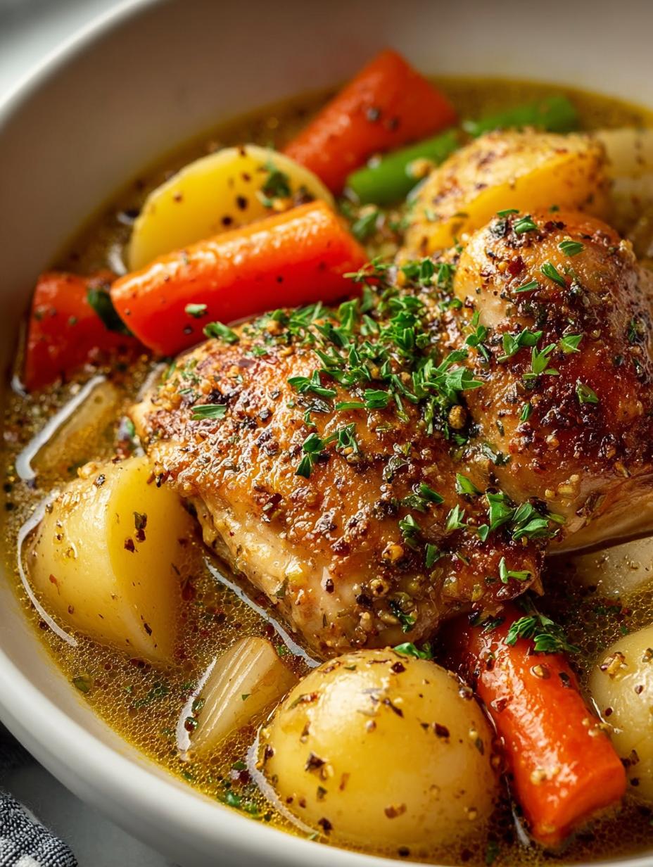 Delicious Honey Mustard Chicken Stew in 35 Minutes - Honey Mustard Chicken Stew - additional detail