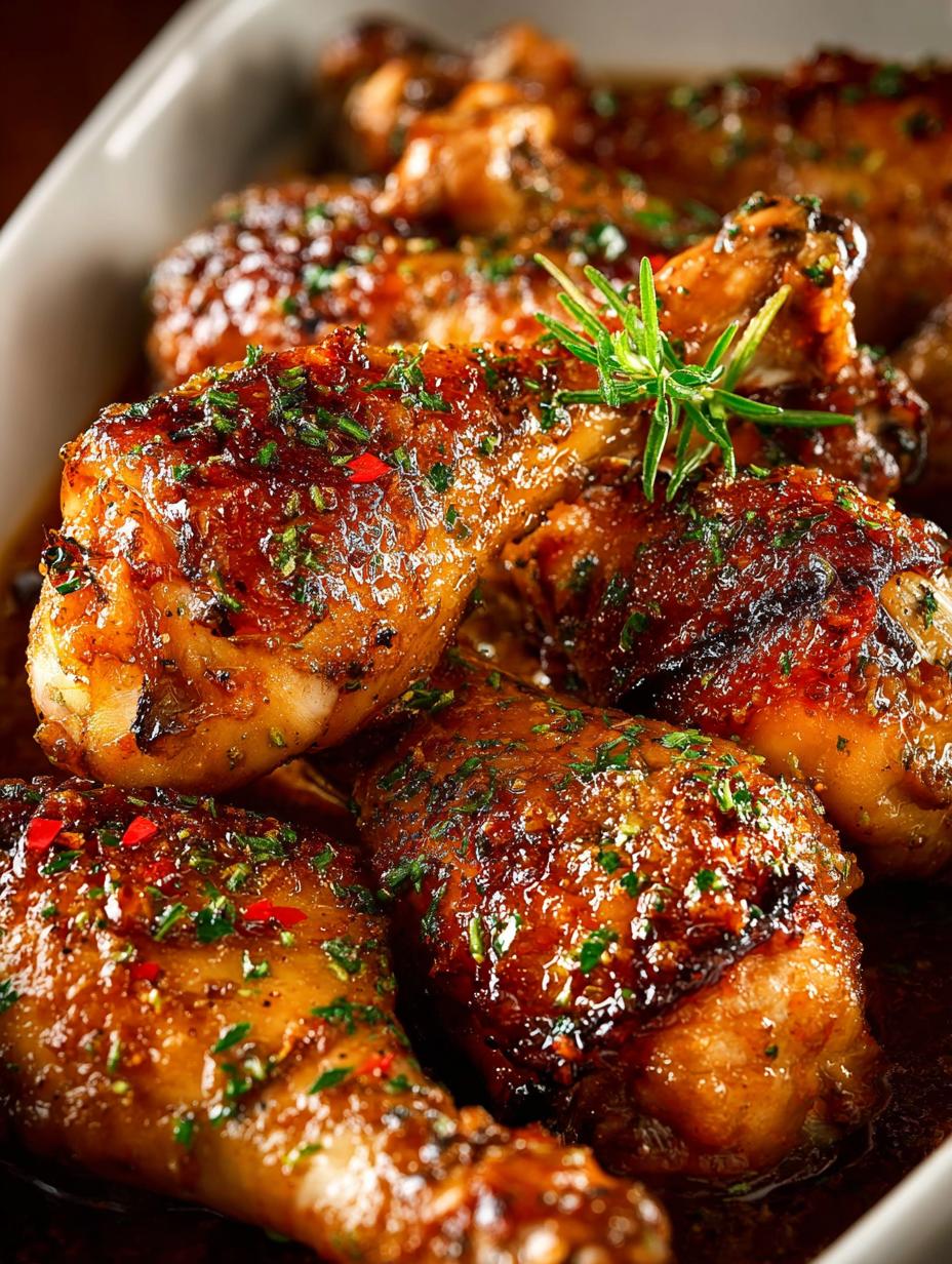 Honey Soy Chicken Drumsticks