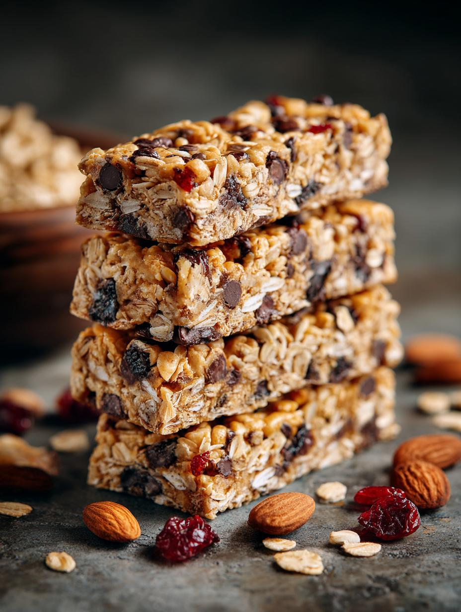 Ingredient Bake Granola Bars