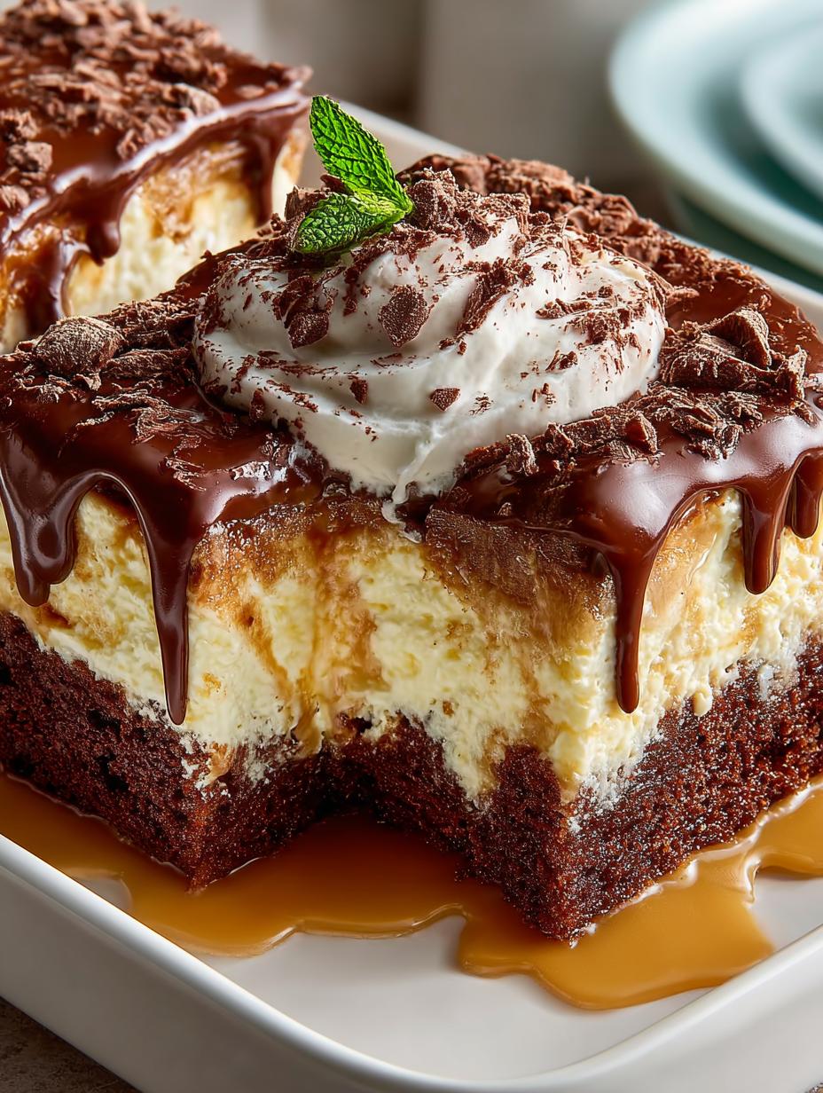Irish Cream Poke Cake