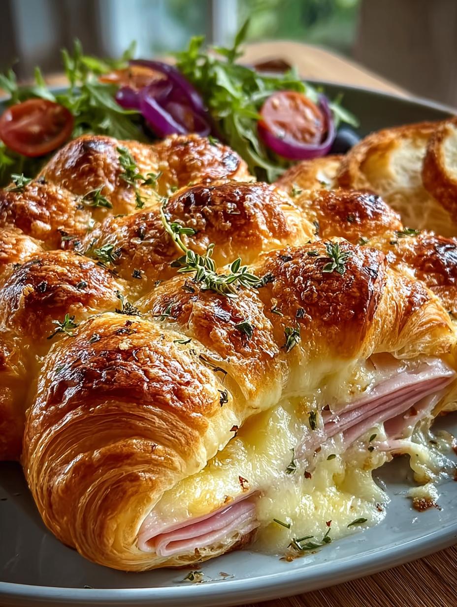 Irresistible Croissant Bake Ham: A Comforting Delight 5 Irresistible Croissant Bake Ham: A Comforting Delight - Irresistible Croissant Bake Ham - main visual representation