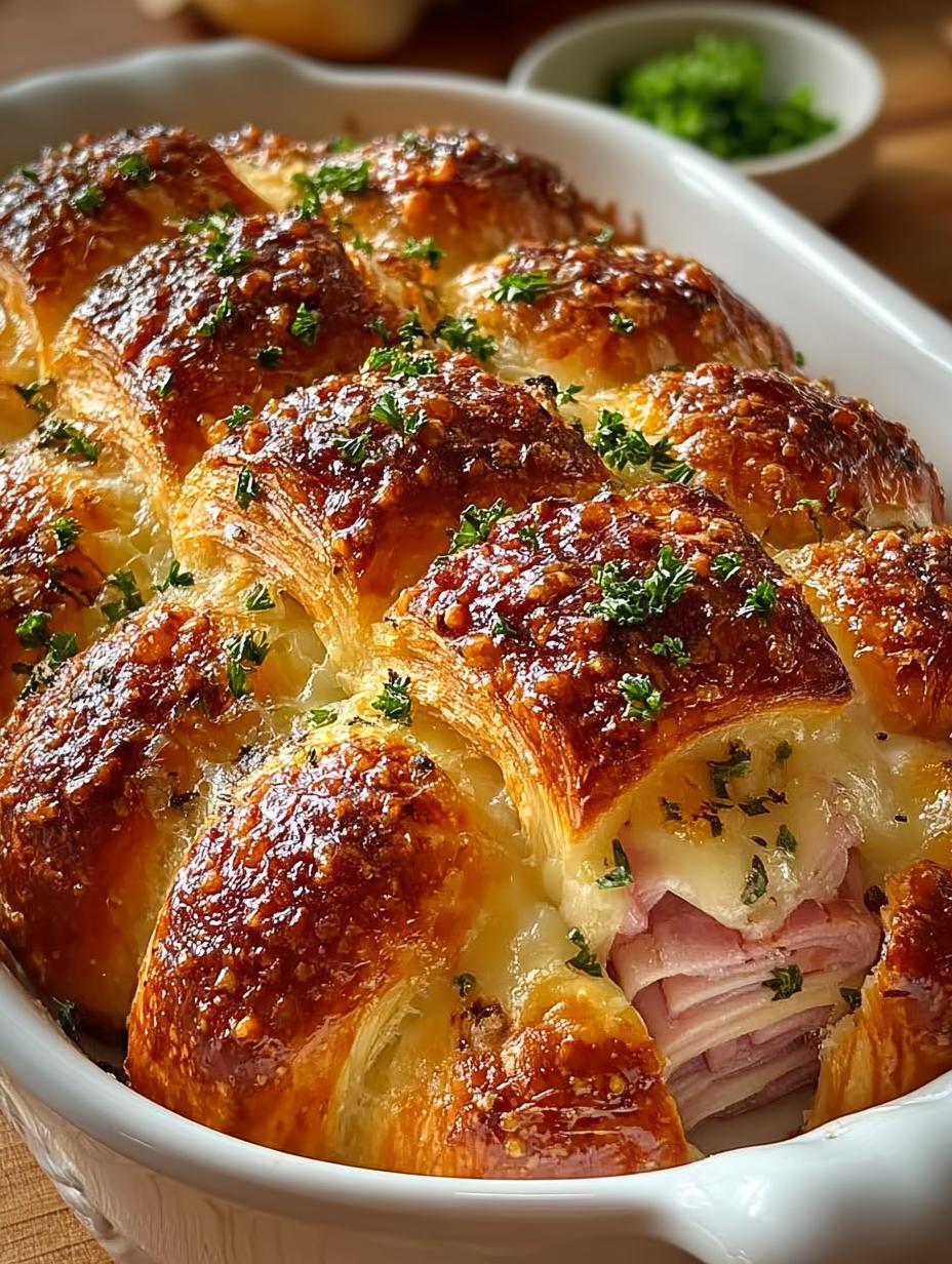 Irresistible Croissant Bake Ham: A Comforting Delight - Irresistible Croissant Bake Ham - additional detail