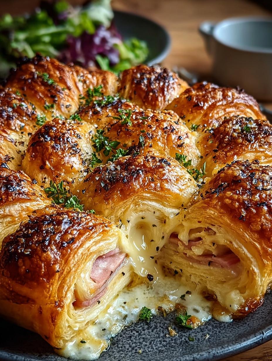 Irresistible Croissant Bake Ham