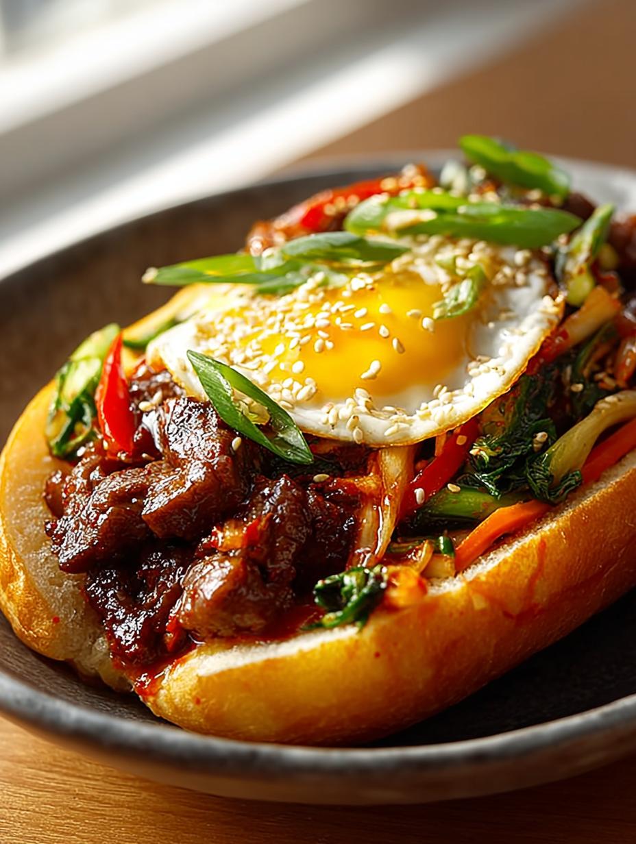 Irresistible Korean Kimchi Bulgogi Cheesesteak Delight 5 Irresistible Korean Kimchi Bulgogi Cheesesteak Delight - Irresistible Korean Kimchi Bulgogi - main visual representation