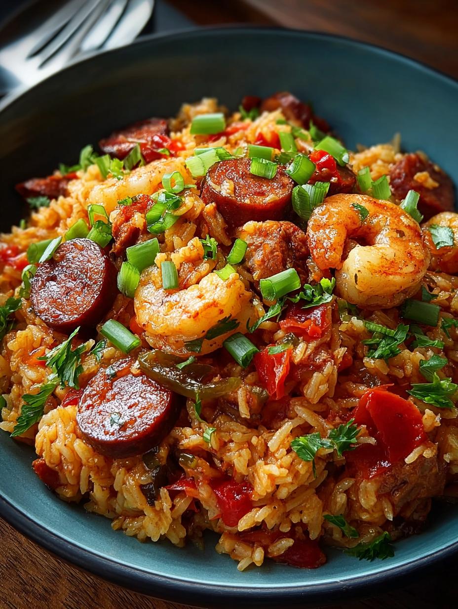 Easy Jambalaya: 4 Robust Flavors in One Pot - Jambalaya - main visual representation