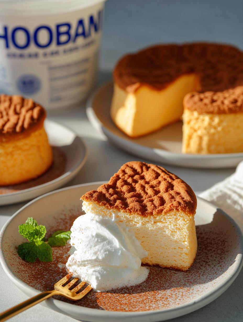 Viral Japanese Cheesecake: A Light and Fluffy Delight - Japanese Cheesecake - main visual representation