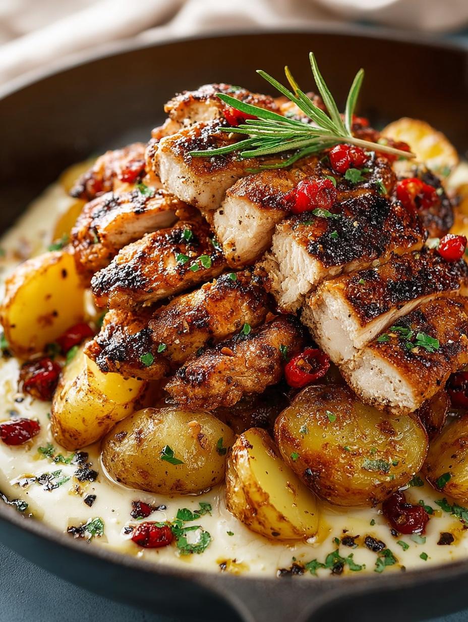 Juicy Chicken Crispy Potato