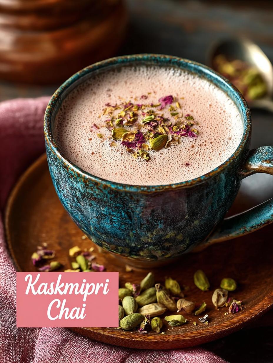 Kashmiri Pink Chai: 7 Secrets for Authentic Flavor - Kashmiri Pink Chai - additional detail