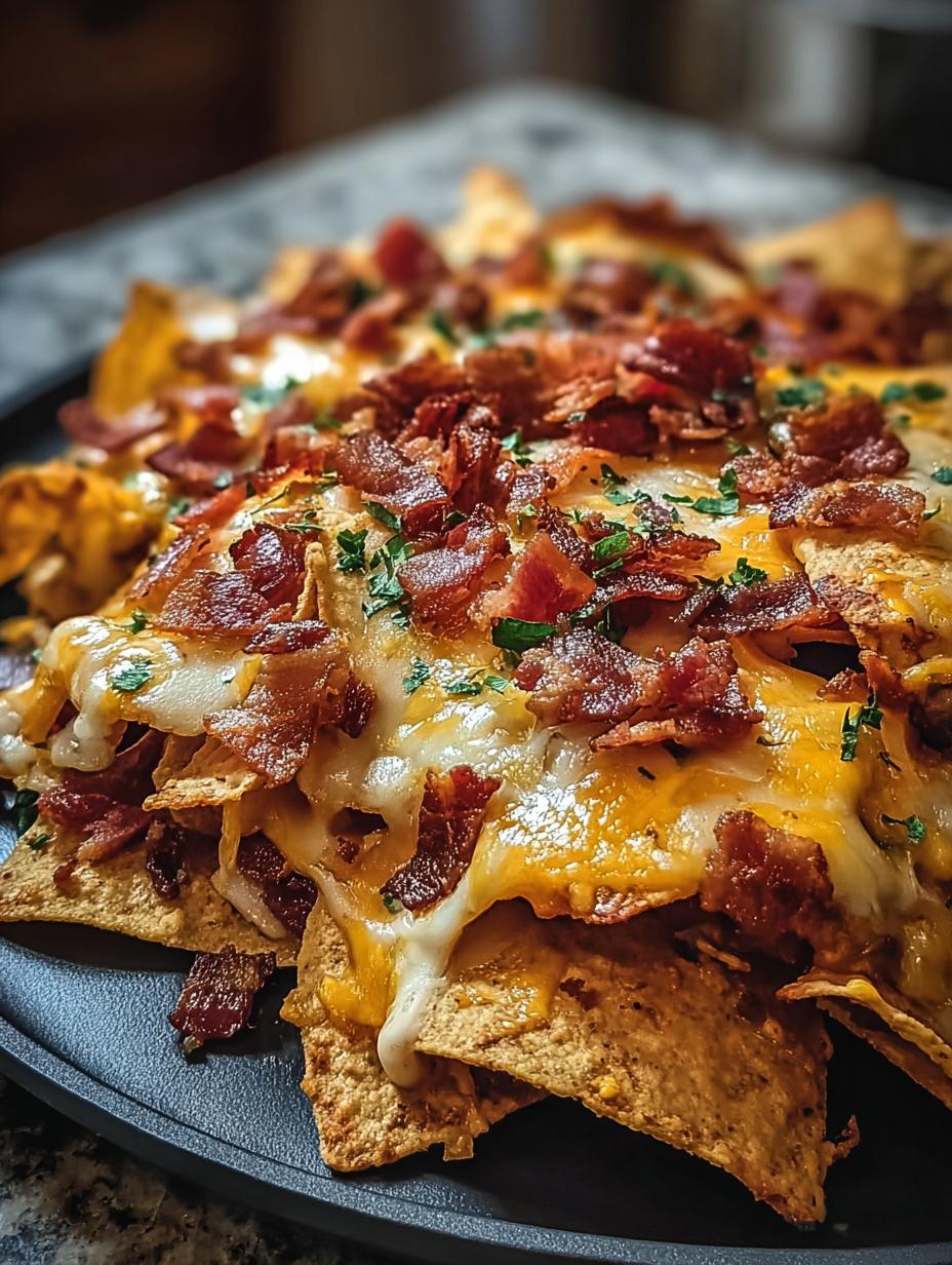 Keto Cheese Bacon Nachos: 5 Steps to Guilt-Free Indulgence - Keto Cheese Bacon Nachos - main visual representation