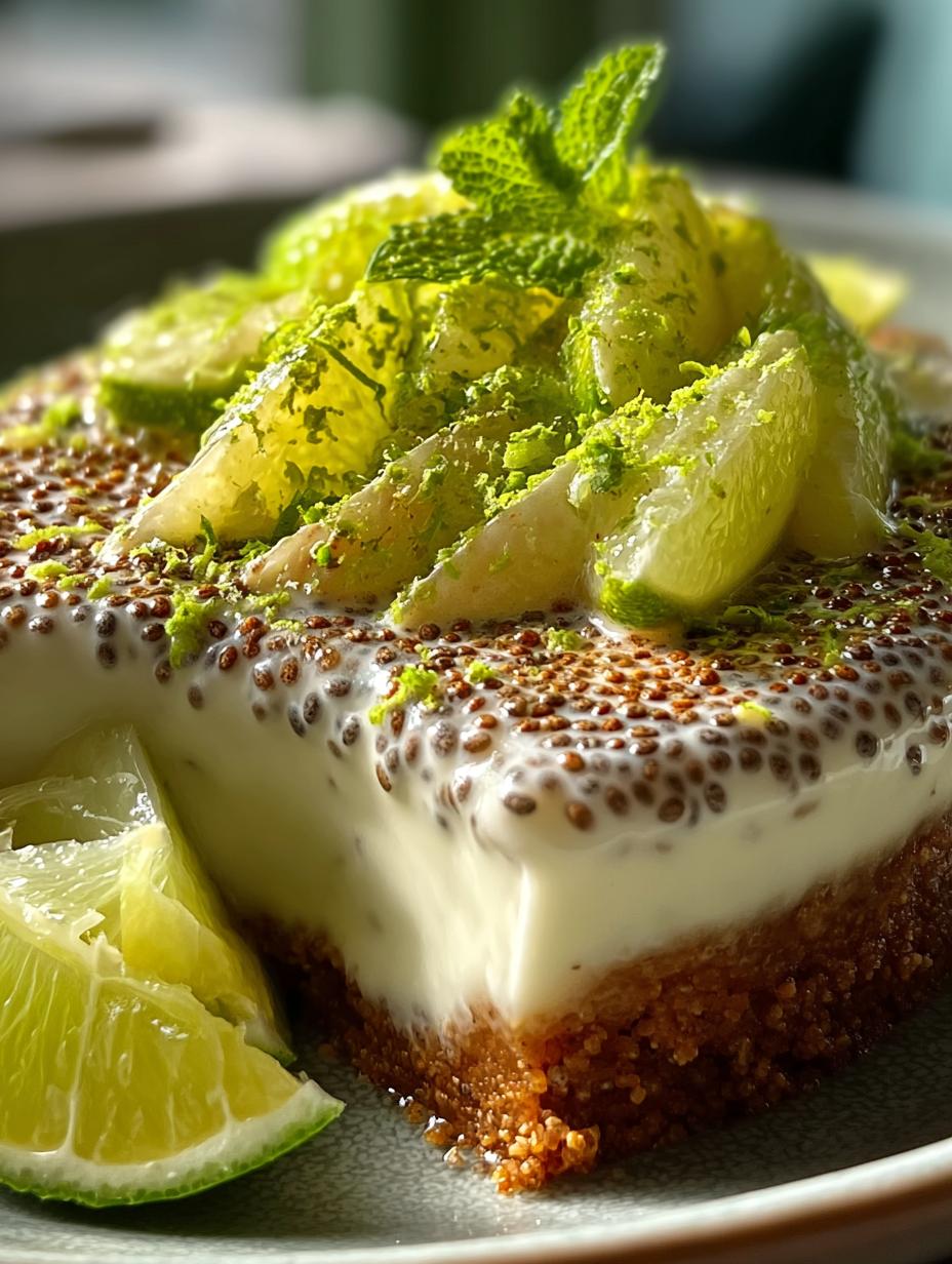 Delicious Key Lime Pie Chia: A Guilt-Free Treat 6 Delicious Key Lime Pie Chia: A Guilt-Free Treat - Key Lime Pie Chia - additional detail