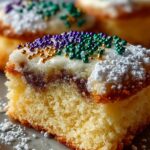 King Cake Sugar Cookie