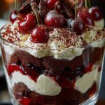 Layered Black Forest Trifle