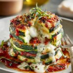Layered Zucchini Ricotta Melts