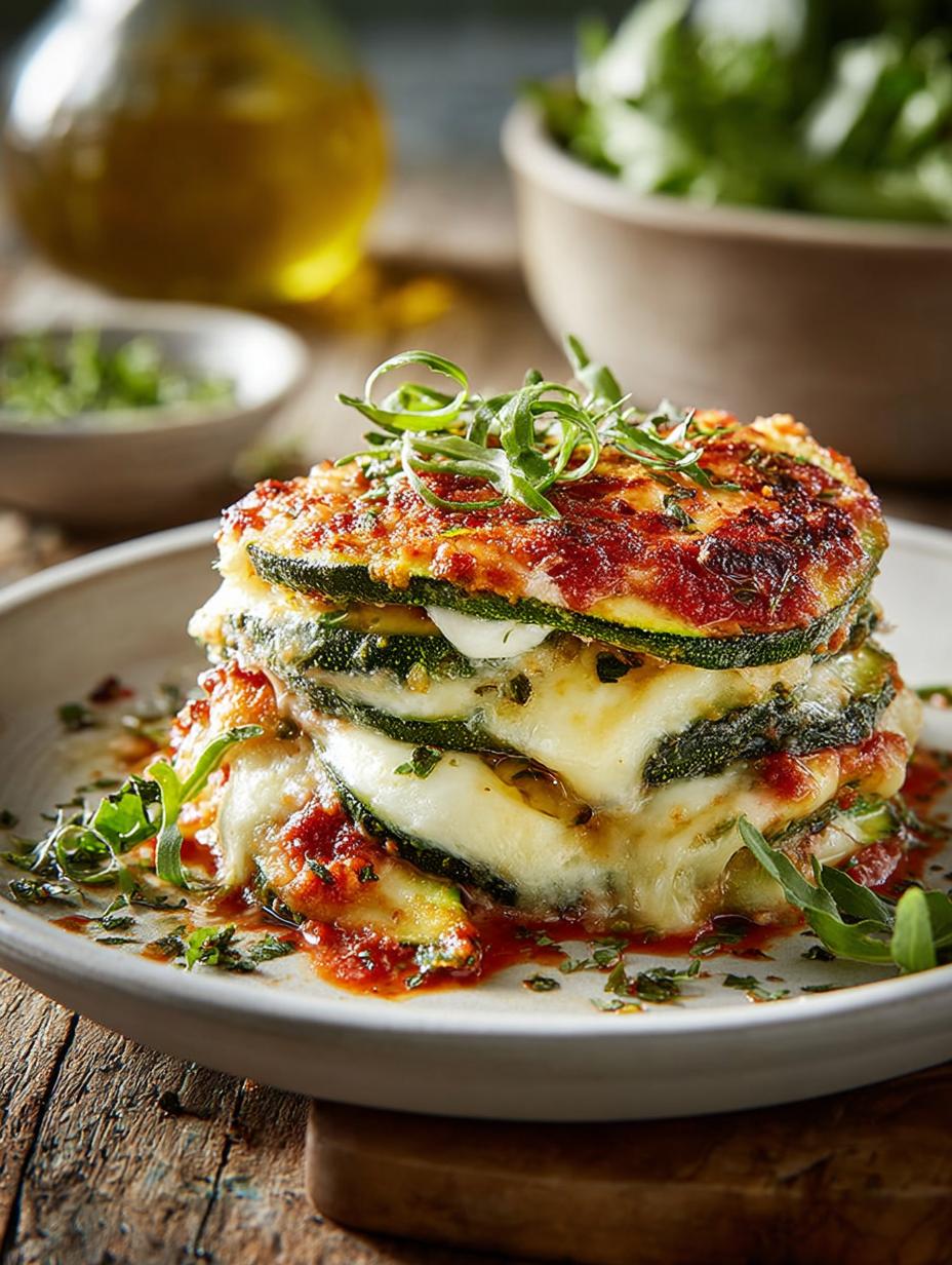 Layered Zucchini Ricotta Melts: 7 Delicious Layers of Flavor - Layered Zucchini Ricotta Melts - additional detail
