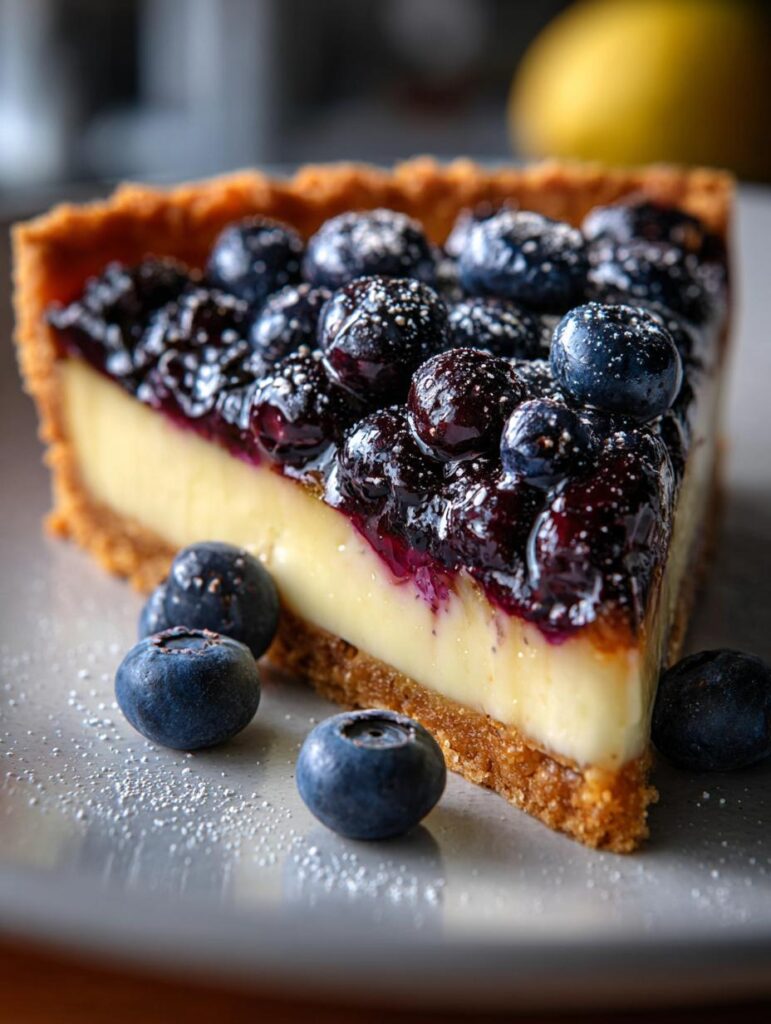 Lemon Blueberry Tart