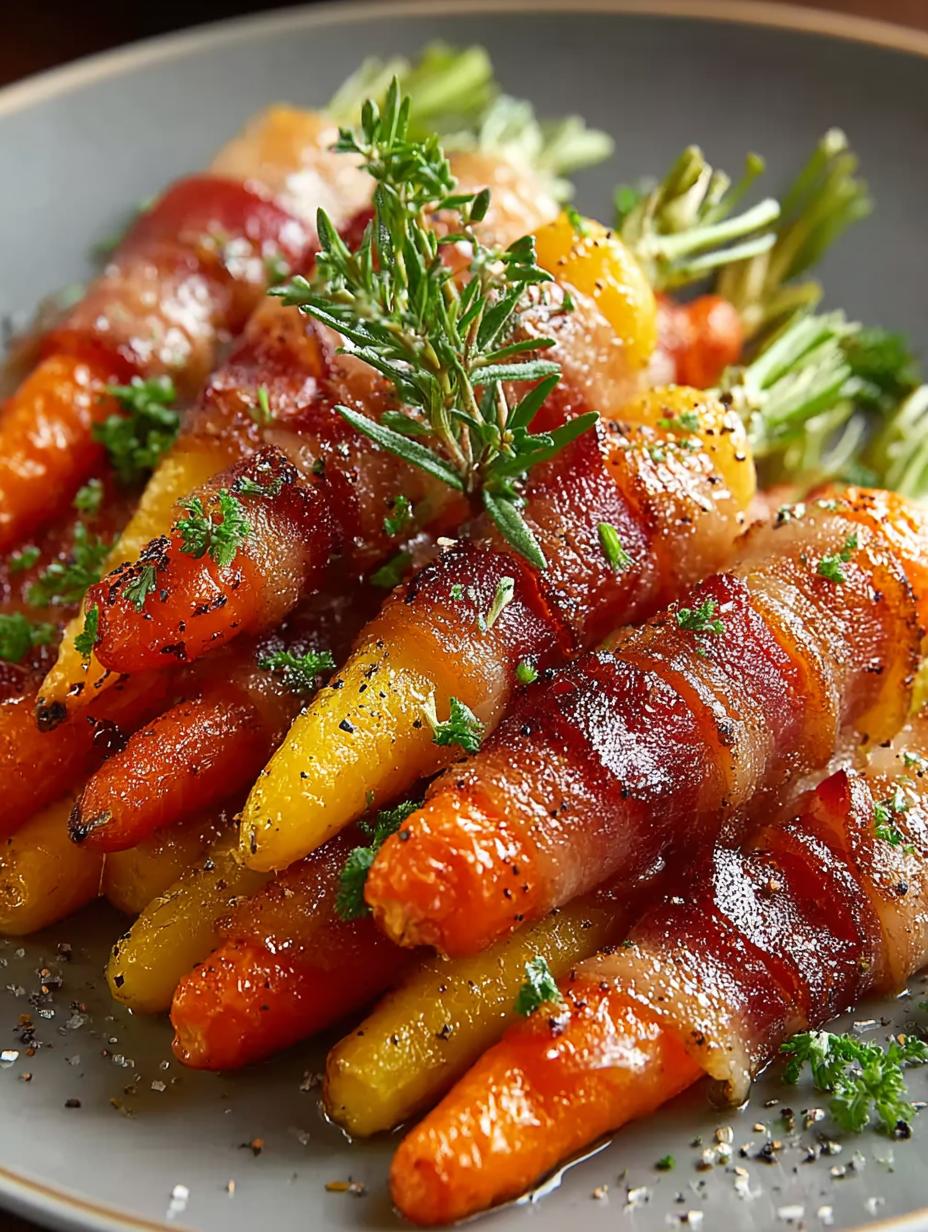 Irresistible Maple Bacon Carrots Recipe for Sweet Flavor 5 Irresistible Maple Bacon Carrots Recipe for Sweet Flavor - Maple Bacon Carrots - main visual representation