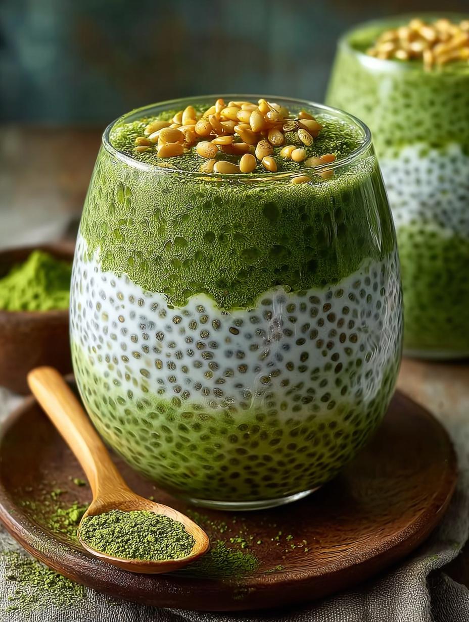 Matcha Chia Pudding: 5 Reasons You'll Love This Recipe - Matcha Chia Pudding - additional detail