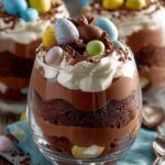 Mini Chocolate Easter Trifles