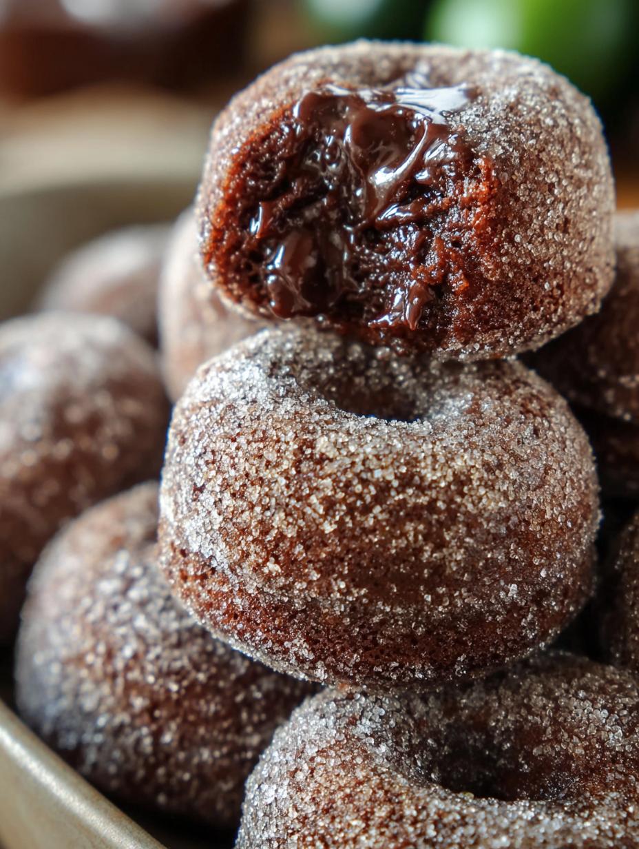 Mini Chocolate Zucchini Donut Recipe for Delightful Mornings - Mini Chocolate Zucchini Donut - additional detail