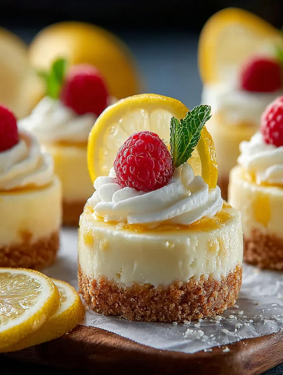 Irresistible Mini Lemon Cheesecakes Recipe for Delightful Treats 5 Irresistible Mini Lemon Cheesecakes Recipe for Delightful Treats - Mini Lemon Cheesecakes - main visual representation