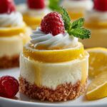 Mini Lemon Cheesecakes